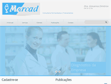 Tablet Screenshot of marcad.com.br